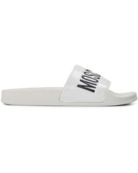 Moschino - Slider Slippers - Lyst