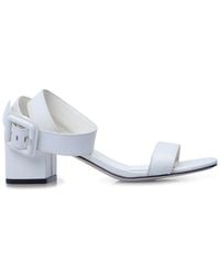 BOSS - Charlize Sand Heeled Sandals - Lyst