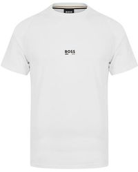 BOSS - Bodywear Short Sleeve T-Shirt With Logo Detail - Lyst