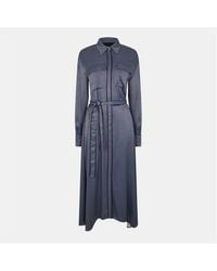 BOSS - Wrap Dress - Lyst
