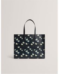 Ted Baker - Xl Tulip Print Icon Tote Bag - Lyst