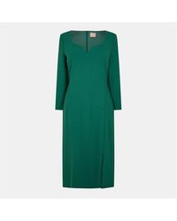 BOSS - Dihera1 Wrap Dress - Lyst