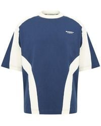 SUMMER GAMES - Contrast Panel Oversized T-Shirt - Lyst