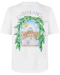 CASABLANCA - L'arche Tennis Club T-shirt - Lyst