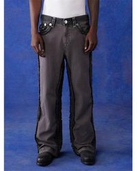 True Religion - Super T Wide Leg Jeans - Lyst