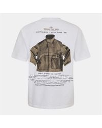 Stone Island - Short Sleeve Archivio T-Shirt - Lyst