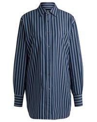 BOSS - Berry Saturday Long Sleeve Blouse - Lyst