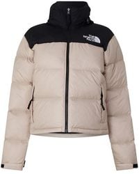 The North Face - 1996 Retro Nuptse Water Resistant Goose Down Short Puffer Jacket - Lyst