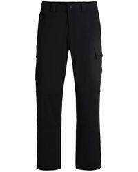 BOSS - Skaty Relaxed Fit Cargo Trousers - Lyst