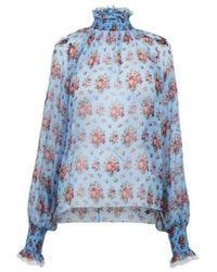 Dolce & Gabbana - Dg Floral Blouse Ld61 - Lyst