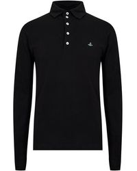 Vivienne Westwood - Long Sleeved Polo Shirt - Lyst