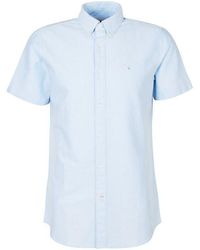 Barbour - Oxford Short Sleeve Tailored Shirt - Lyst