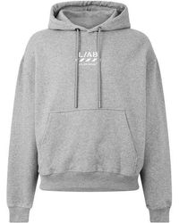 L/AB Off White - L/Ab Off Diag Hoody - Lyst