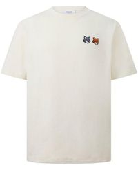Maison Kitsuné - Double Fox Hooded Comfort T-Shirt - Lyst