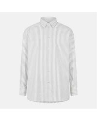 Saint Laurent - Patterned Long Sleeve Shirt - Lyst