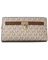 MICHAEL Michael Kors - Hamilton Cross Body Wallet On Chain - Lyst