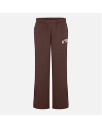 The Couture Club - Ctre Straight Leg Knitted Joggers - Lyst