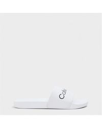 Calvin Klein - Pool Logo Sliders - Lyst