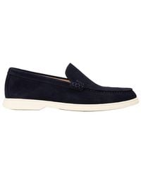 BOSS - Loafers With Iconic Logo Detail (Sienne) - Lyst