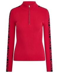 DKNY - Tape Knitted Top - Lyst