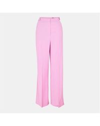 BOSS - Tacilana Wide Leg Trousers - Lyst