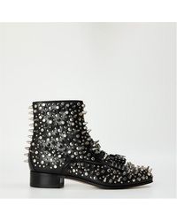 Gucci - Metal Hardware Interior Zip Knee High Boots - Lyst