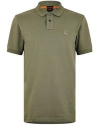 BOSS - Passenger Piqué Polo Top - Lyst