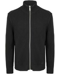 HUGO - Sriton 10273681 01 Full Zip Knitted Top - Lyst