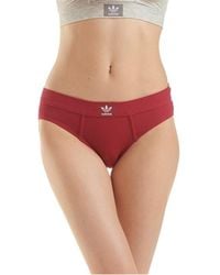 adidas Originals - 2X2 Rib High-Waist Brief - Lyst