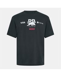 HUGO - Racing Bulls Tsunoda F1 2025 T-Shirt - Lyst