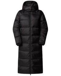 The North Face - Hydrenalite City Down Hooded Long Puffer Jacket - Lyst