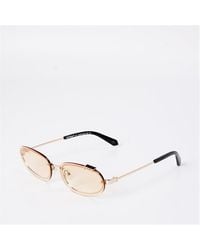 Off-White c/o Virgil Abloh - Miami 53 Oval Sunglasses - Lyst