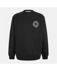 Stone Island - Compass Crew Sweatshirt - Lyst
