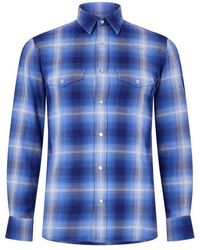 Tom Ford - Western Long Sleeve Patterned Shirt - Lyst