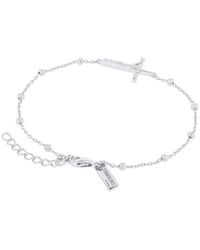 Common Lines - Studded Cross Ball Bracelet - Lyst