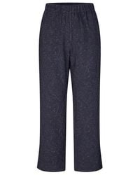 Stine Goya - Cropped Straight Leg Trousers - Lyst