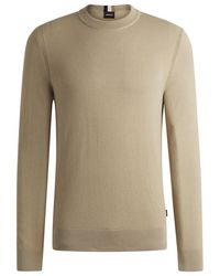 BOSS - Ecaio-P Knitted Jumper - Lyst