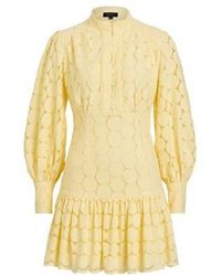 Bardot - Remy Spot Mini Shirt Dress - Lyst