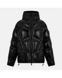 Moncler - Bahianinha Hip Length Long Sleeve Short Puffer Jacket - Lyst