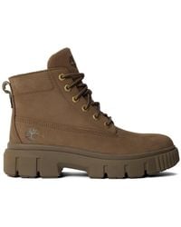 Timberland - Greyfield Mid Lace Up Boot - Lyst