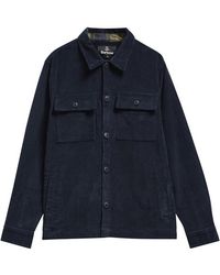 Barbour - Cord Cotton Long Sleeve Overshirt - Lyst