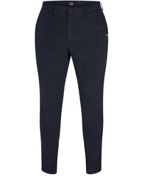 BOSS - Kaito3-D Straight Leg Trousers - Lyst