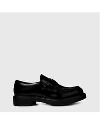 Prada - Leather Loafers - Lyst