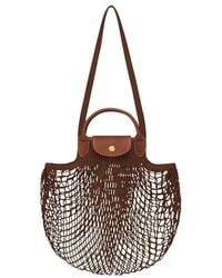 Longchamp - Le Pliage Mesh Shopping Bag - Lyst
