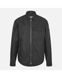 Moncler - Long Sleeve Full Zip 3 Pocket Overshirt - Lyst