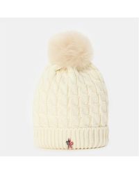 Moncler - Bobl Knitted Beanie - Lyst