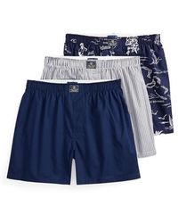 Polo Ralph Lauren - 3 Pack Open Boxer Shorts - Lyst