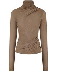 JBQ - Paxton Long-Sleeve Blouse - Lyst