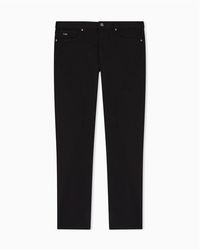 Emporio Armani - J06 Slim-Fit Trousers - Lyst