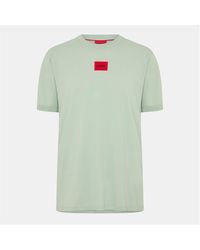 HUGO - Diragolino T Shirt - Lyst